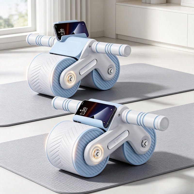 Rodillo Abdominal de Doble Rue - Ab Roller Wheel With Elbow Support reseña y precio