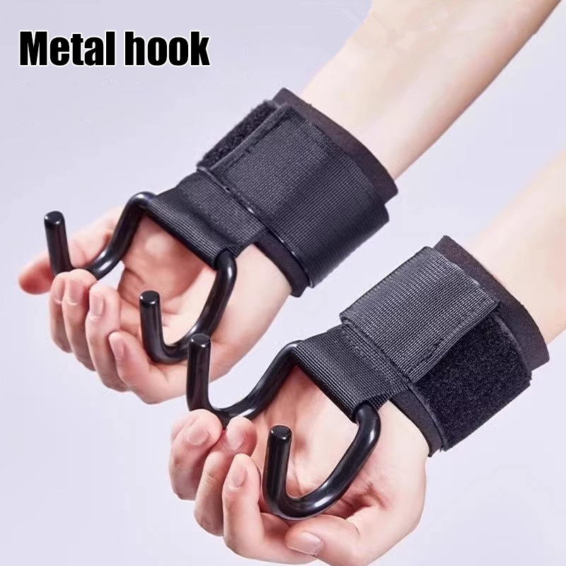 【F】2 unidades de ganchos para  - Wrist Wraps Weightlifting Support reseña y precio