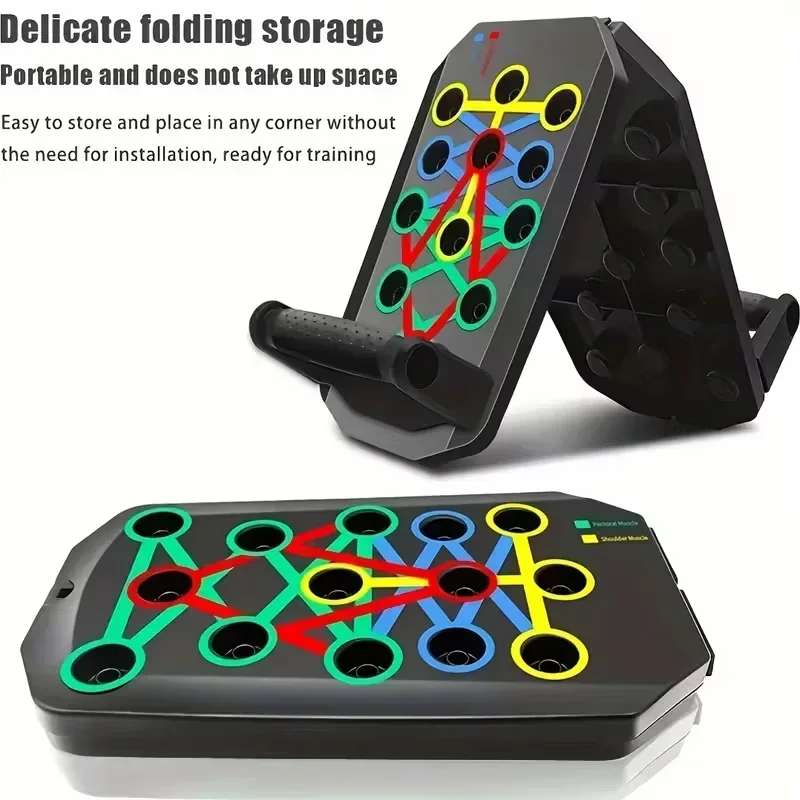 Set de tabla para flexiones, b - Push Up Board Foldable Multi Function reseña y precio